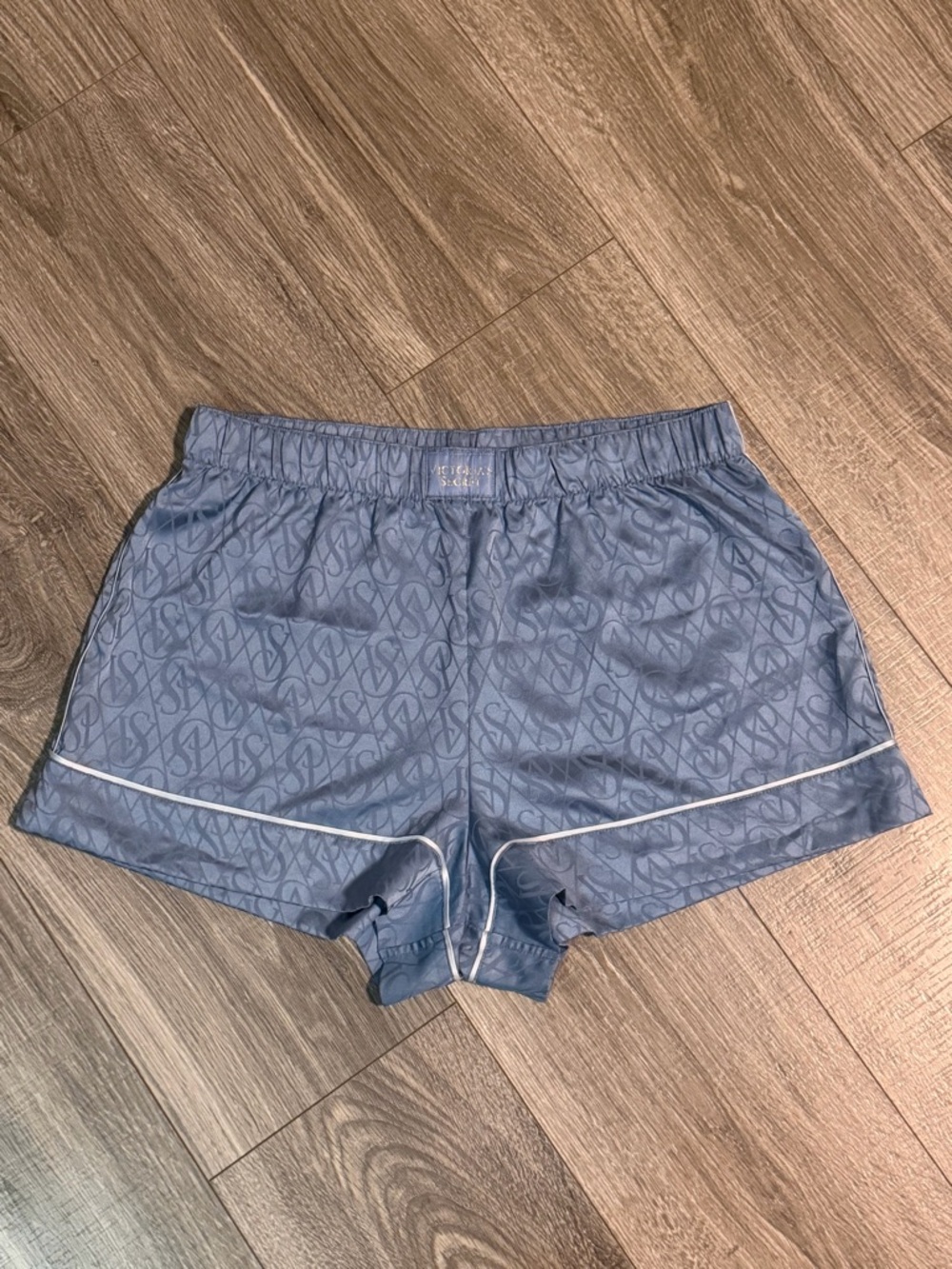Victoria's Secret Steel Blue Pajama Shorts